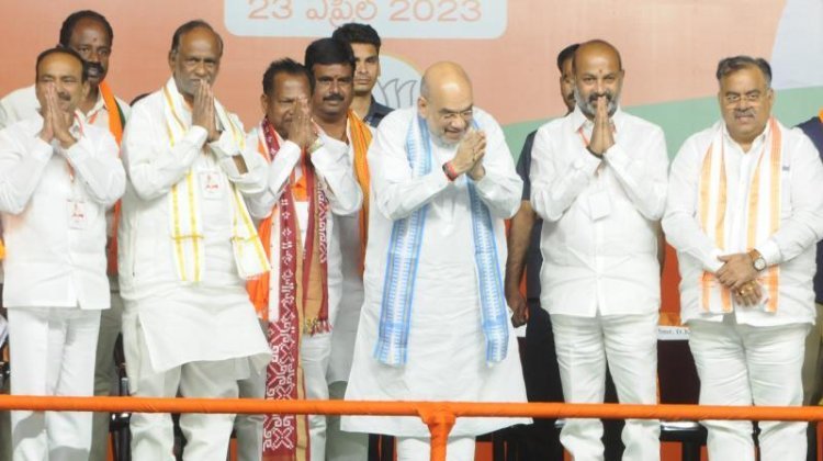 Amit Shah's Controversial Statement: Vows to Scrap Muslim Reservation in Telangana