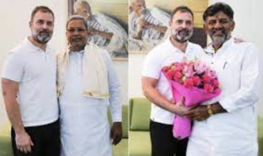 Siddaramaiah and Shivkumar did not talk even after meeting Rahul Gandhi, Surjewala said – churning continues      