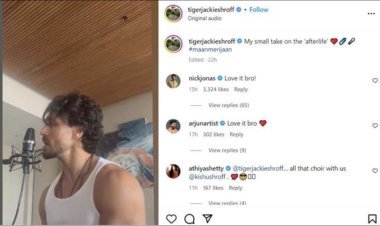Nick Jonas became a fan of Tiger Shroff's singing, said this while praising