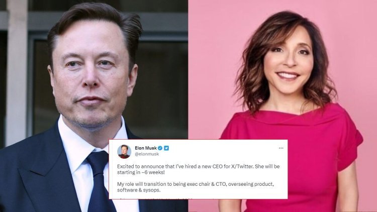 What was Linda Yacarino's first reaction after becoming the new CEO of Twitter?