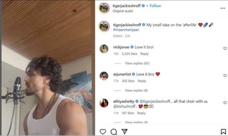 Nick Jonas became a fan of Tiger Shroff's singing, said this while praising