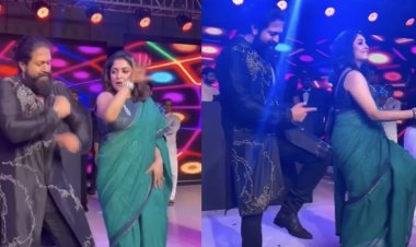 KGF star 'Rocky Bhai' dances fiercely with 'Shivagami Devi', Yash and Ramya Krishna's moves set the stage on fire