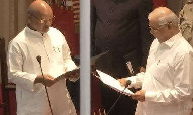Ratnesh Sada joined Nitish cabinet, Governor Vishwanath Arlekar administered the oath of office