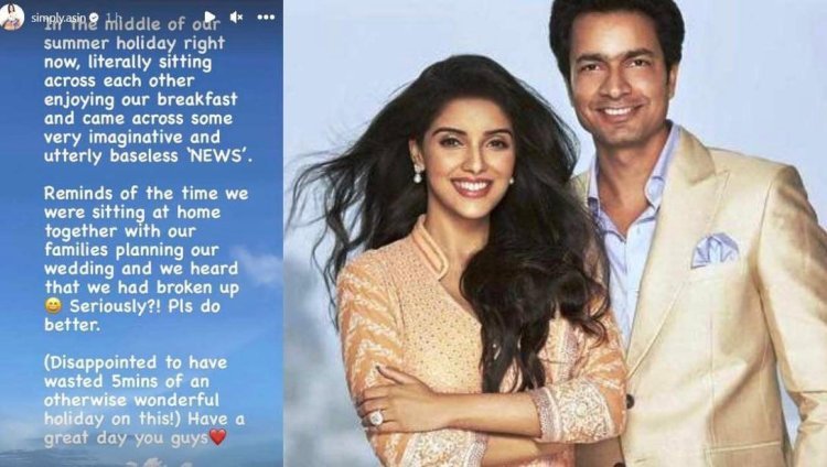 Asin broke silence on divorce rumors, posted the truth