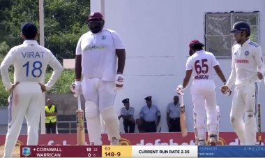 IND vs WI: Kohli was stunned when Gill danced on seeing 140 kg giant Cornwall