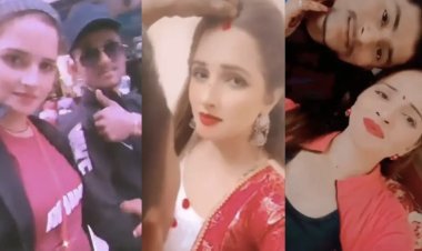 Seema Haider: Mangalsutra around the neck, Seema Haider was walking with Sachin wearing a pink T-shirt!