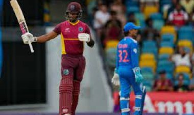 IND vs WI: Shai Hope's captaincy innings, West Indies beat India by six wickets, series 1-1