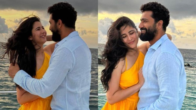 Vicky Kaushal wished Katrina Kaif her birthday in a special way, romantic on the beach