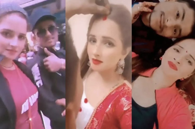 Seema Haider: Mangalsutra around the neck, Seema Haider was walking with Sachin wearing a pink T-shirt!