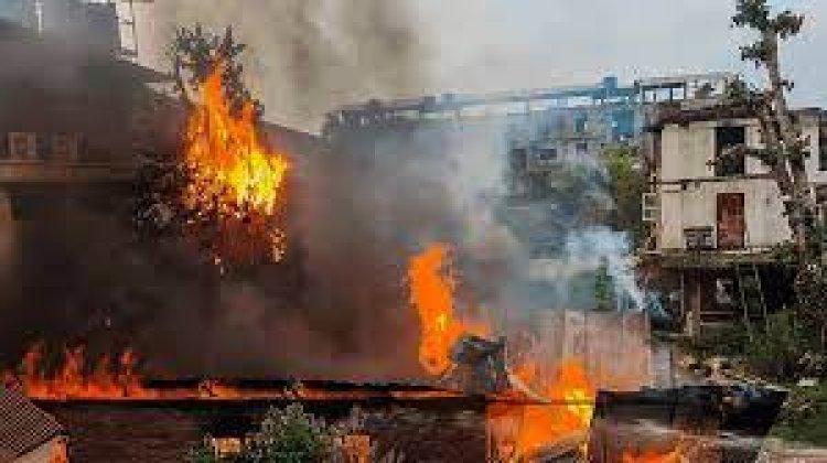 Violence is not stopping in Manipur… now violence erupted in Churachandpur district: fierce shelling