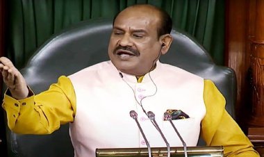Om Birla sitting on Speaker's chair today after persuasion by MPs was angry because of this