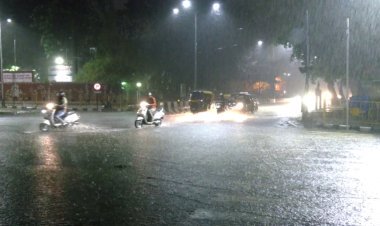 Morning started with rain from Delhi-NCR to Jaipur, weather became pleasant, relief from heat