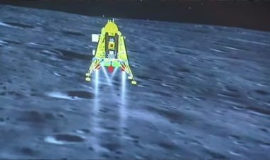 India's Chandrayaan-3 successfully lands on the Moon's South Pole