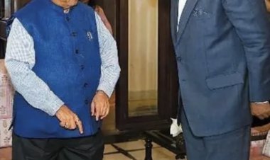 Vice President met Kothari, Editor-in-Chief of Patrika Group, said - 'Natural resources should be linked to the sovereignty of the nation and the new generation to the Vedas'