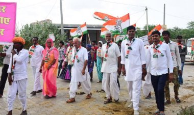 Garima Rajpurohit started a walk to take public welfare schemes to the people.
