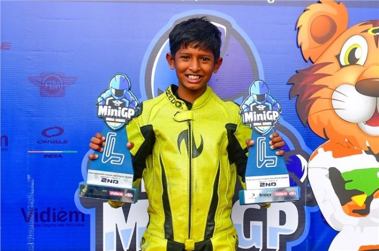 Big accident during racing championship, 13-year-old Indian racer Shreyas died due to bike crash