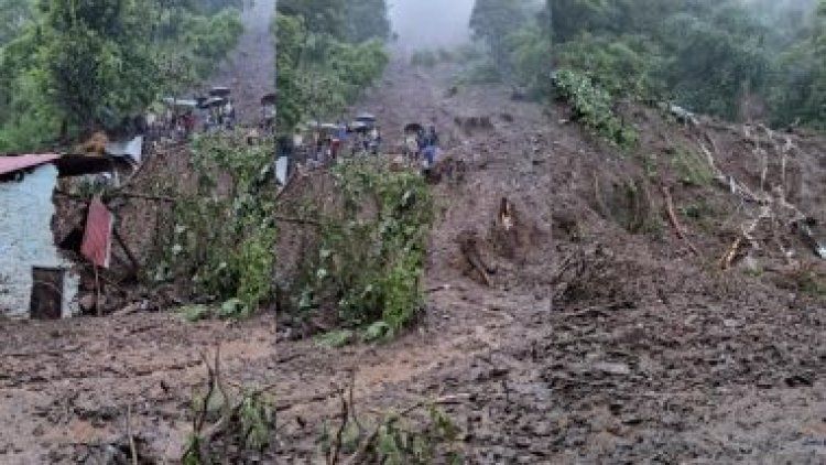 Cloud burst in Solan, Himachal; 7 family members died, 6 were rescued