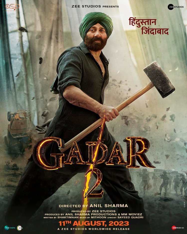 Gadar 2: Sunny Deol's hammer, broke all records of KGF-Bahubali and Dangal