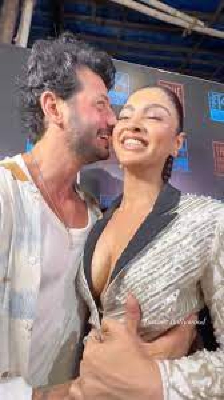 JD Hadid put his hand on Akanksha's chest, then pulled her towards him and did this shameful act