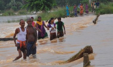 Danger of flood due to heavy rain in Odisha