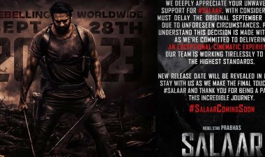 Salaar Release Date: Prabhas will face Shahrukh Khan, new release date of 'Salaar' announced