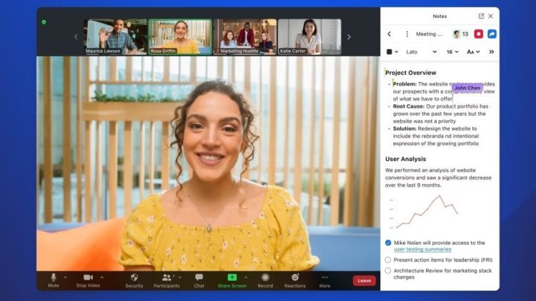 Zoom Adds Note-Taking Feature to Video Calls