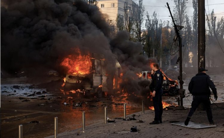Russia Attacks Kyiv: Russia's air attack on Kyiv early in the morning, explosive sound echoed for 2 hours