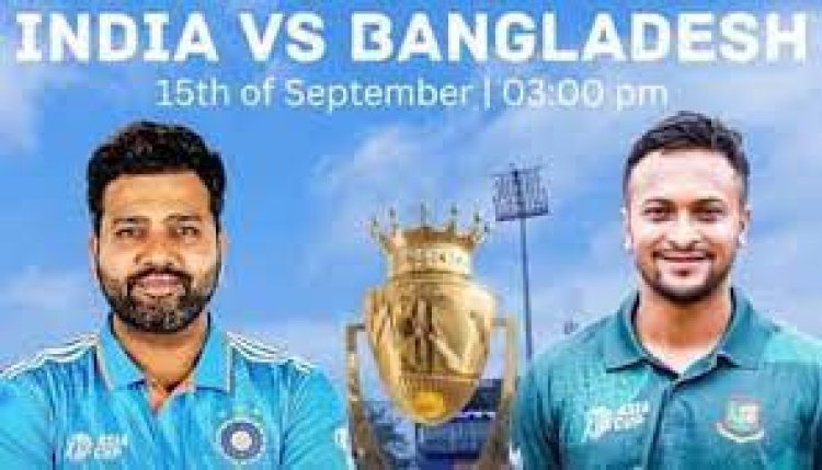 Bangladesh gave India a target of 266 runs: Rohit Sharma was out on zero