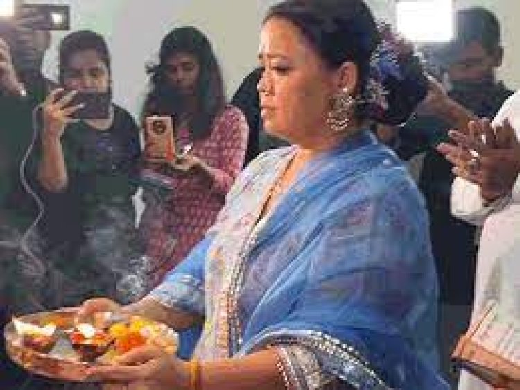 Bharti Singh became emotional while bidding farewell to Bappa