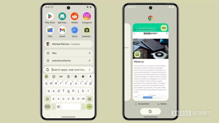 Google Working on New Floating Search Bar for Android 14