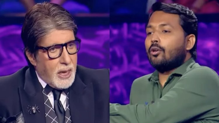KBC 15: Patna's Khan sir arrived in Kaun Banega Crorepati, taught such physics to Amitabh Bachchan, Big B was surprised