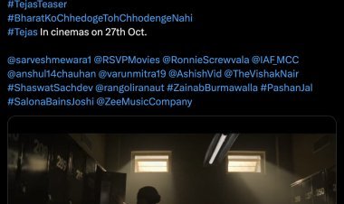 Tejas Teaser: 'If you tease India, we will not leave it', Kangana Ranaut releases powerful teaser of 'Tejas' with warning