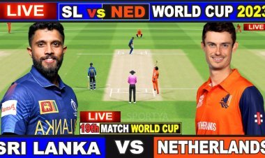 Netherlands gave target of 263 runs to Sri Lanka