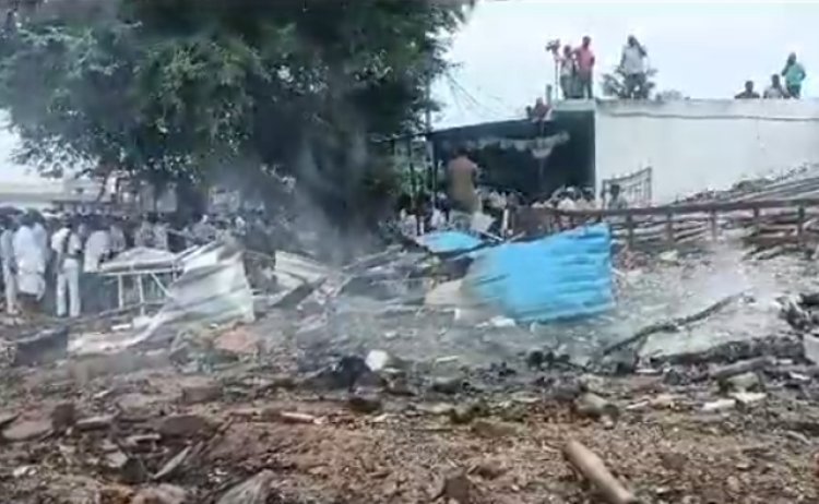 Nine people died in fire in firecracker factory in Tamil Nadu, CM Stalin announced compensation