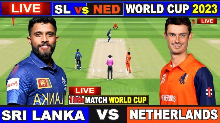 Netherlands gave target of 263 runs to Sri Lanka
