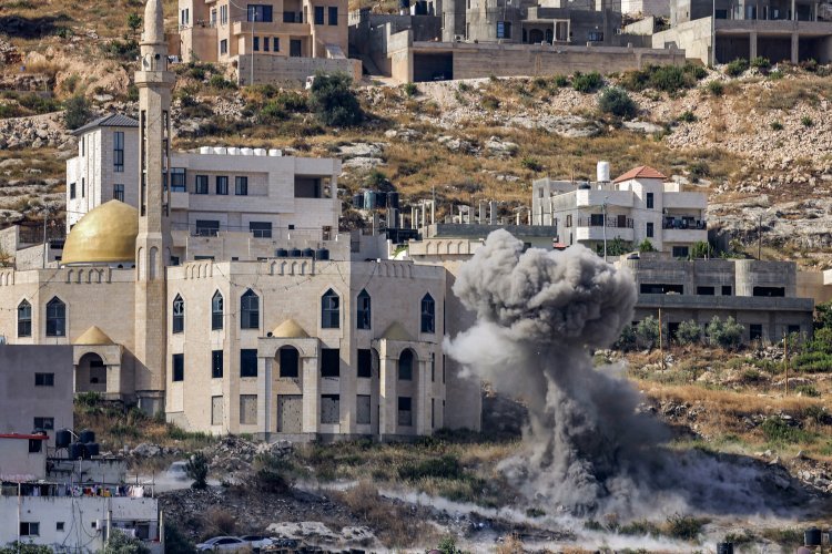 Israel conducts airstrike on West Bank mosque