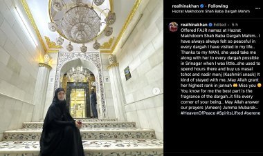 Hina Khan, wearing burqa, offered namaz at Mahim Dargah, remembering her 'grandmother' and told a heart-touching story