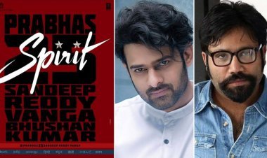 Sandeep Reddy Vanga gives big update on Prabhas's 'Spirit', will start shooting of the film on this day