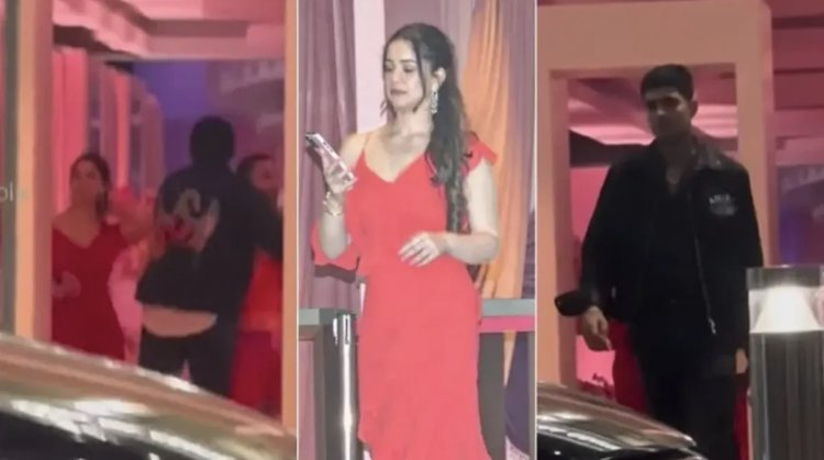 Shubman Gill spotted with roomed girlfriend Sara Tendulkar, both of them started hiding their faces as soon as they saw the cameras