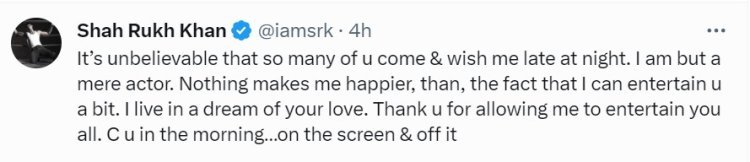 Shah Rukh Khan fulfilled the wish of his fans at midnight, gave this special surprise on his birthday