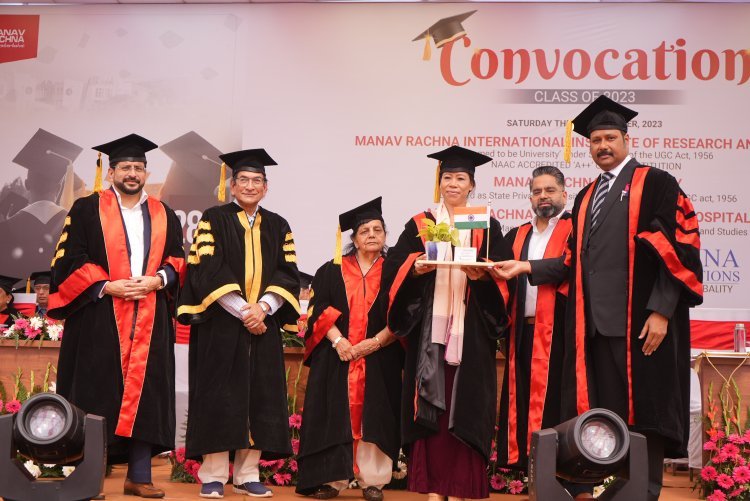 1300+ degrees awarded at the Convocation 2023 of Manav Rachna International Institute of Research and Studies (including MRDC) and Manav Rachna University
