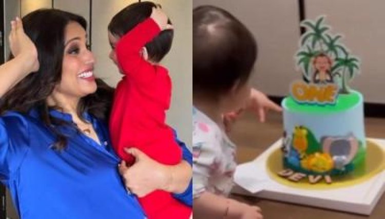 Bipasha Basu showed a glimpse of daughter Devi's pre-birthday celebration, darling was seen cutting the cake in a cute style