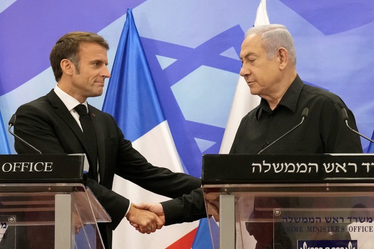 French President said - Israel should stop killing women and children