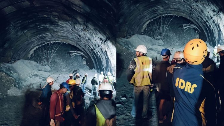 Tunnel under construction in Uttarkashi caved in, 36 laborers trapped