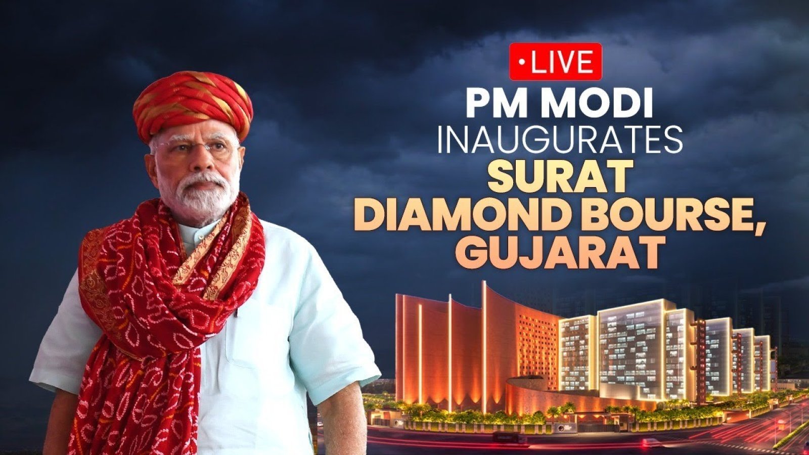 Modi inaugurates 'Surat Diamond Bourse'