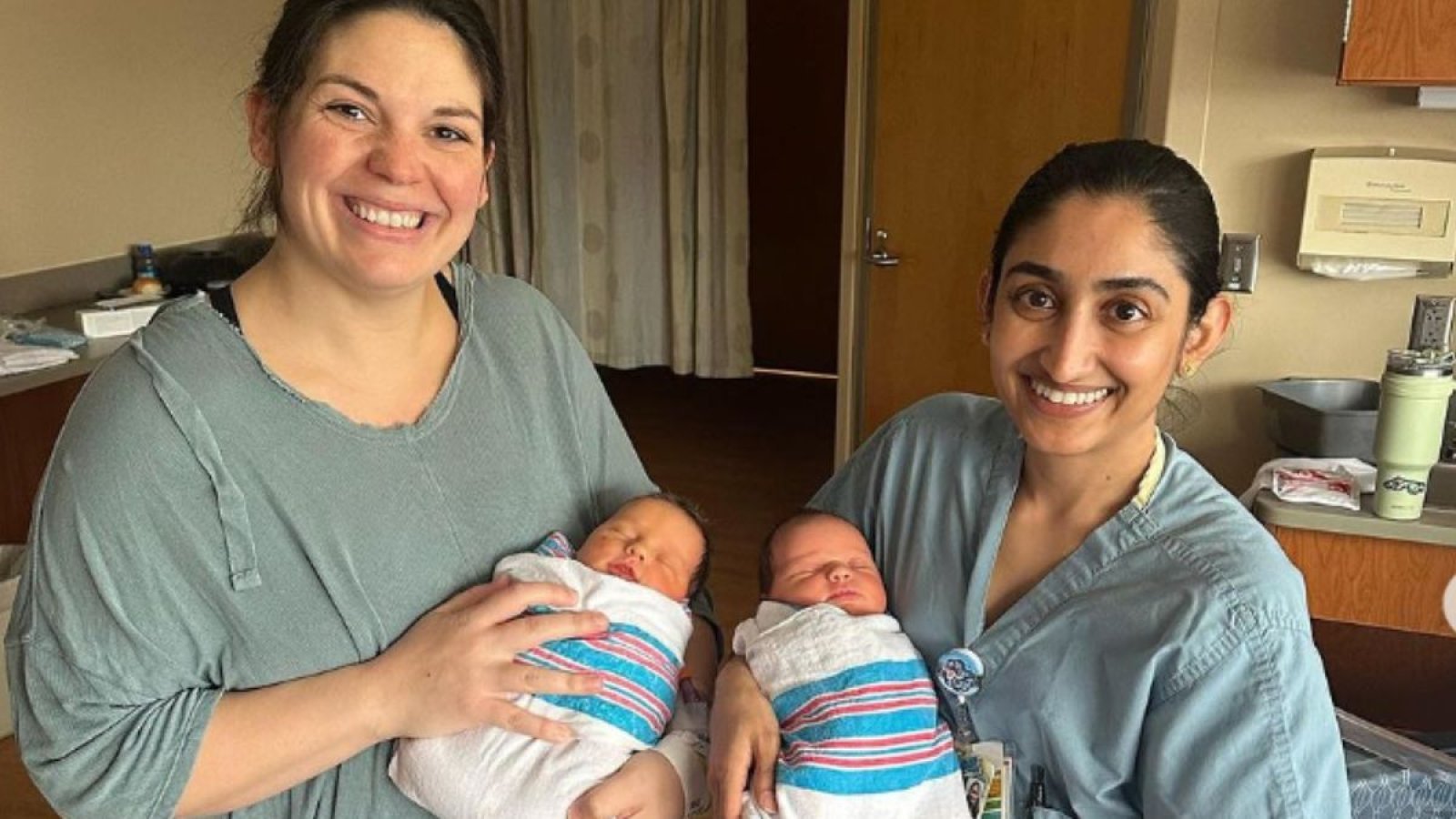 One mother, two wombs, birth of two healthy children