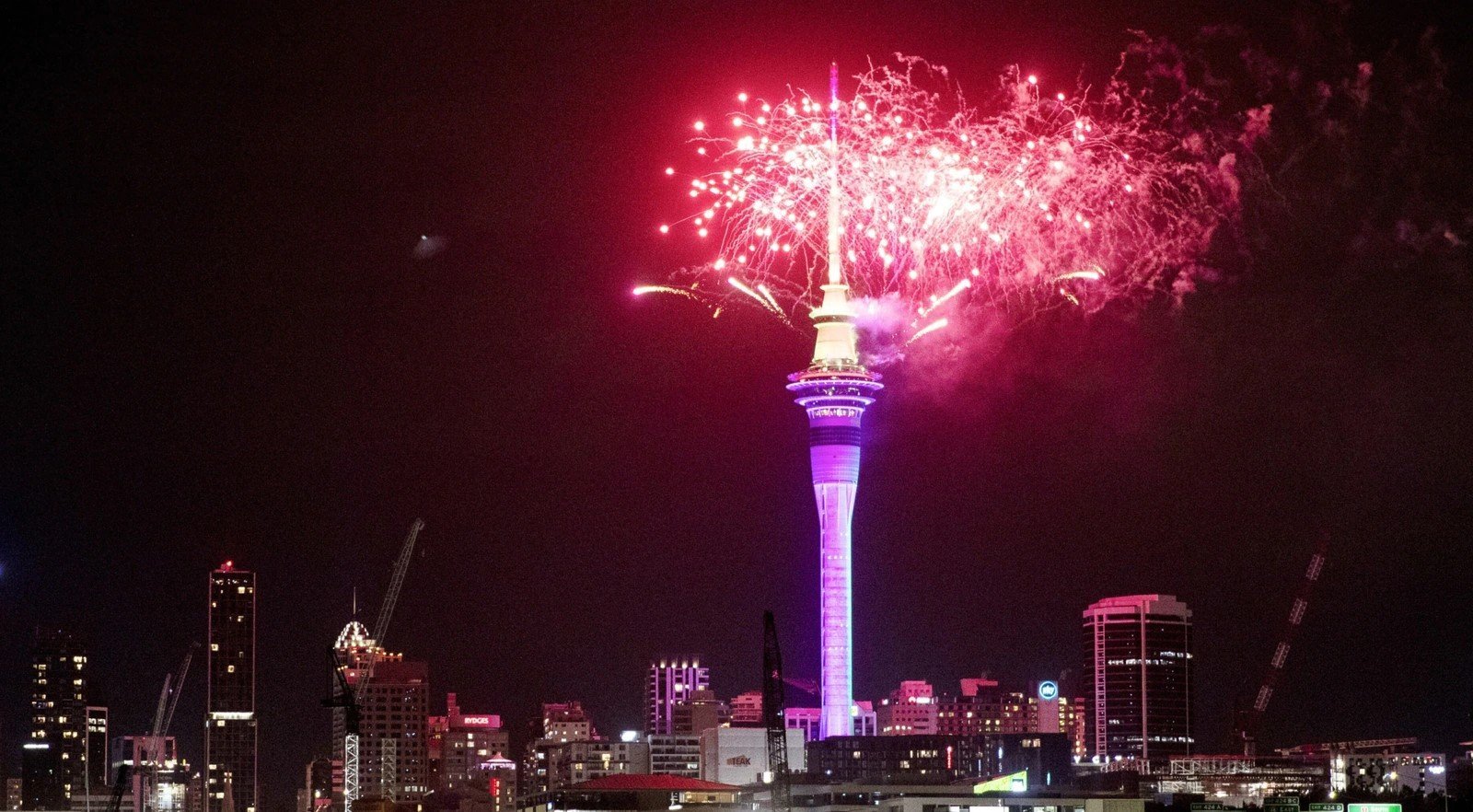 Happy New Year!! Celebrated first in New Zealand