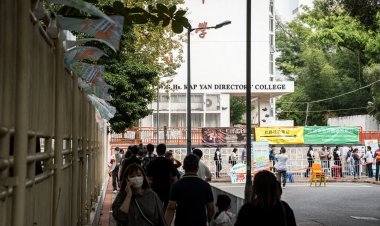 People of Hong Kong expressed disappointment over China's control, voting percentage reached lowest in four years