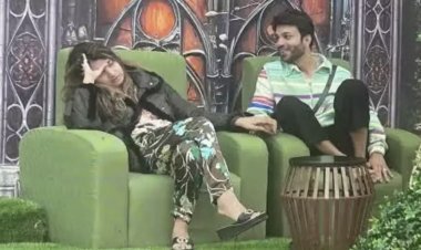 Bigg Boss 17: Sana Khan's tone changed as soon as she came out, called Vicky Jain brother, said this on hand holding video