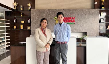 Manav Rachna International School, Charmwood's Kanav Saluja attains ALL INDIA RANK 2 in AILET 2024